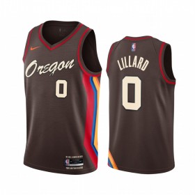 Dres Portland Trail Blazers Damian Lillard 0 2020-21 City Edition Swingman